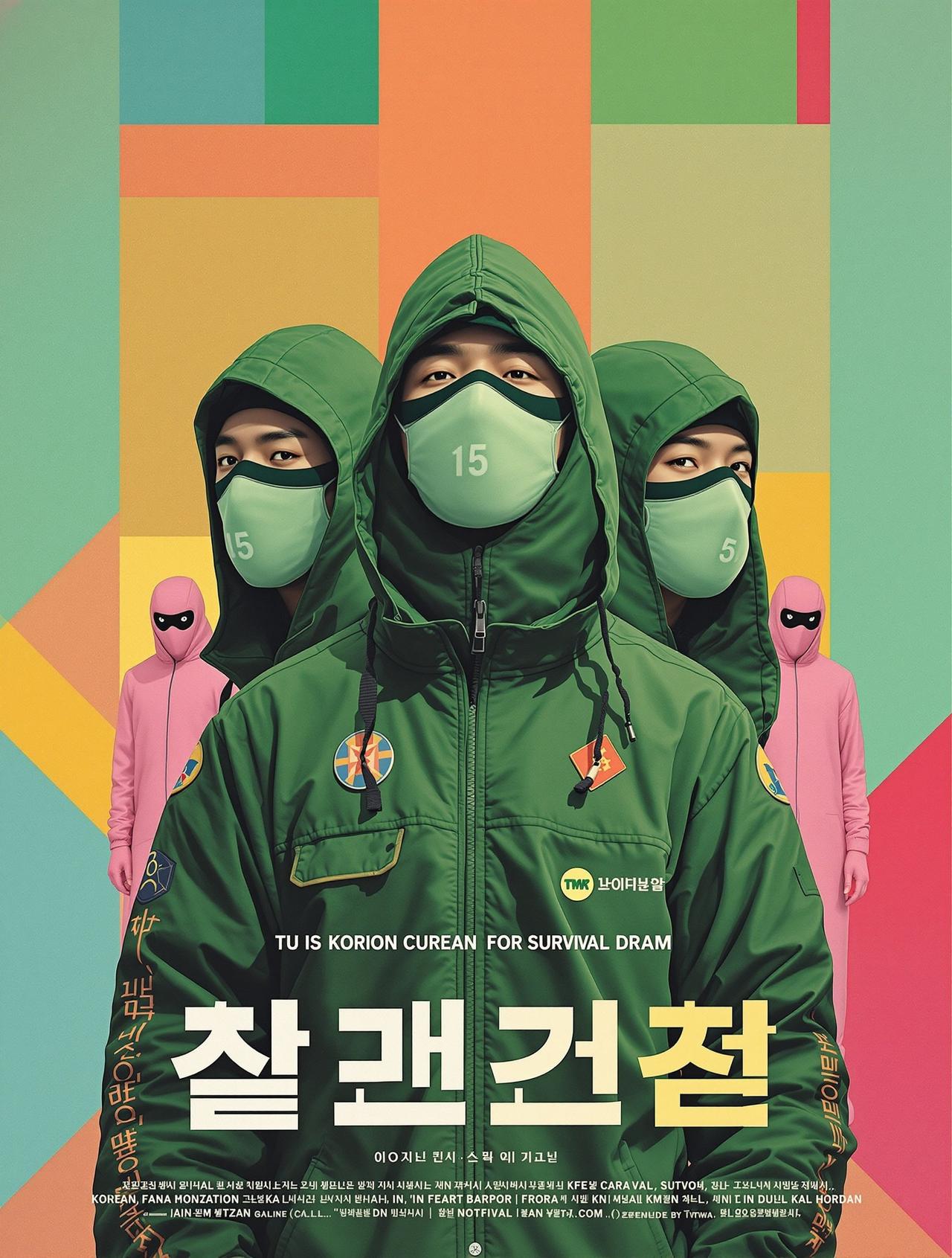 鱿鱼游戏 - 战地影院电视剧海报